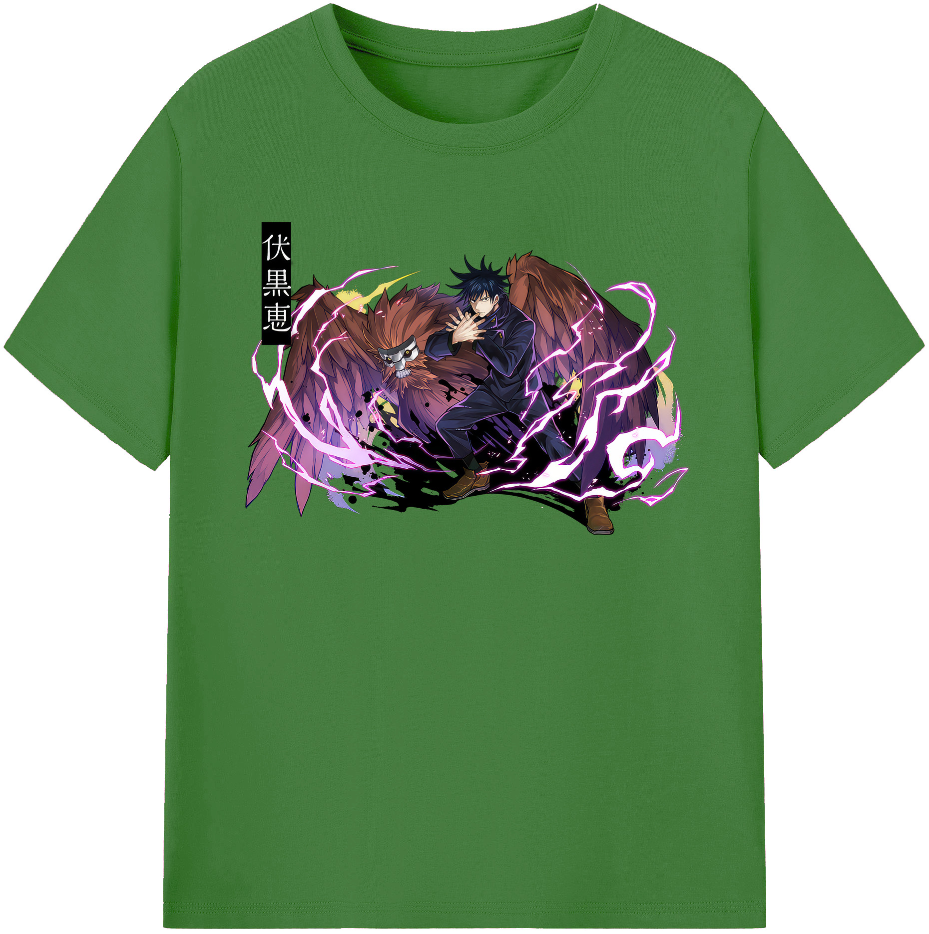 （画像用） 呪術廻戦 Jujutsu Kaisen レディースカジュアルプリントTシャツ（綿100％）
